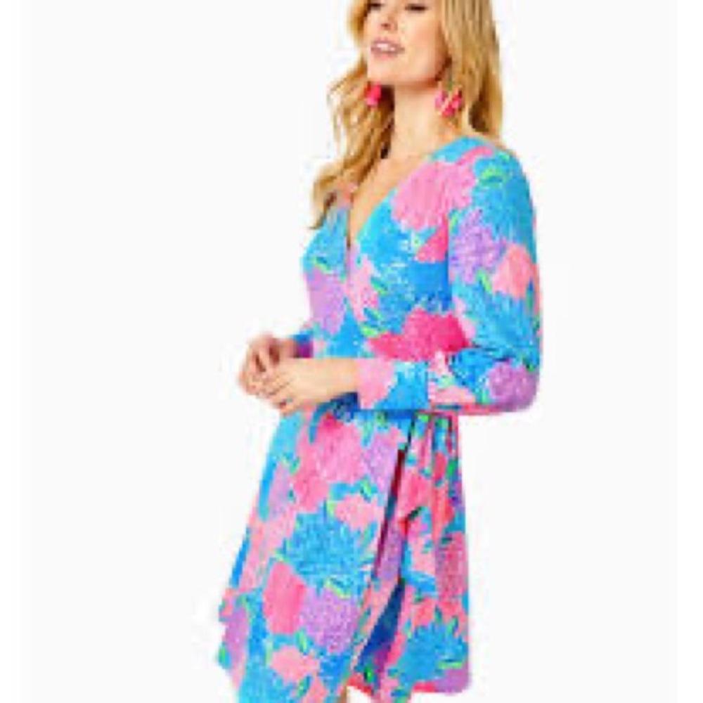 NWT Lilly Pulitzer Rosalinda Wrap Dress